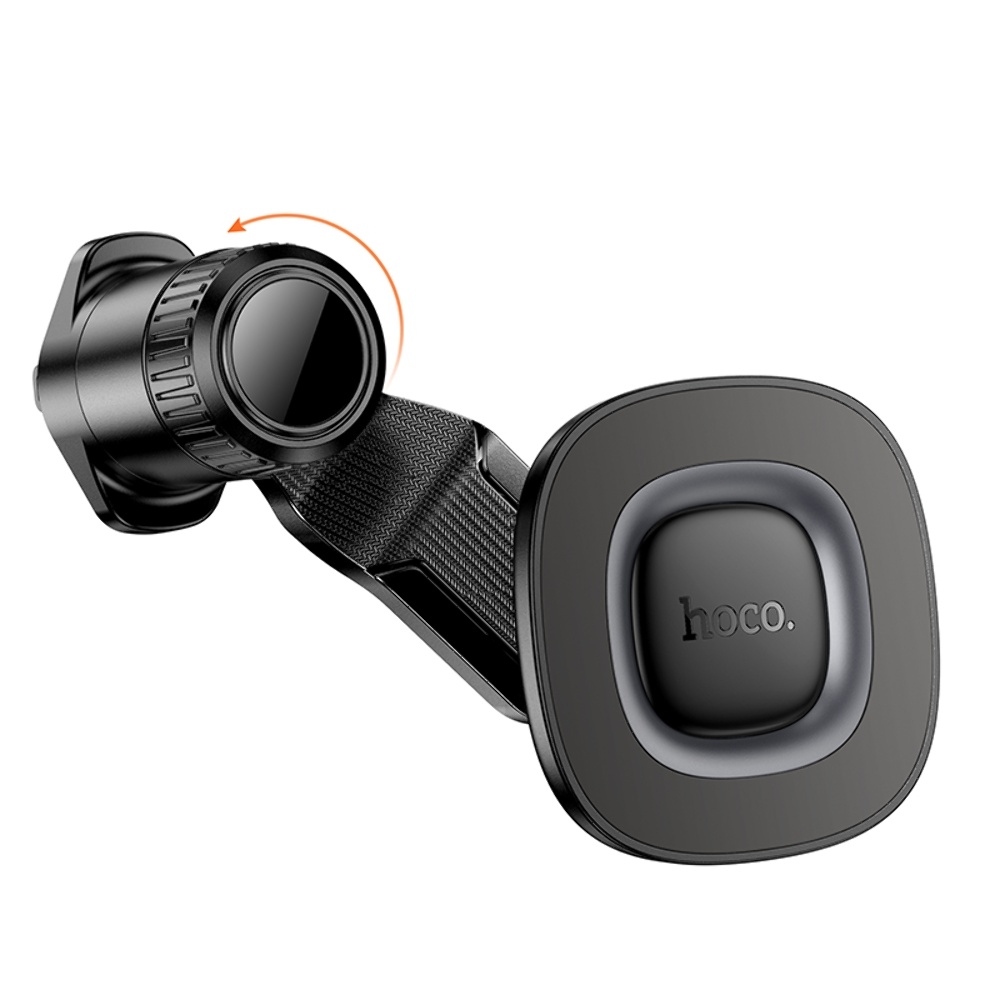 Автодержатель Hoco H74 магнитный black metal gray