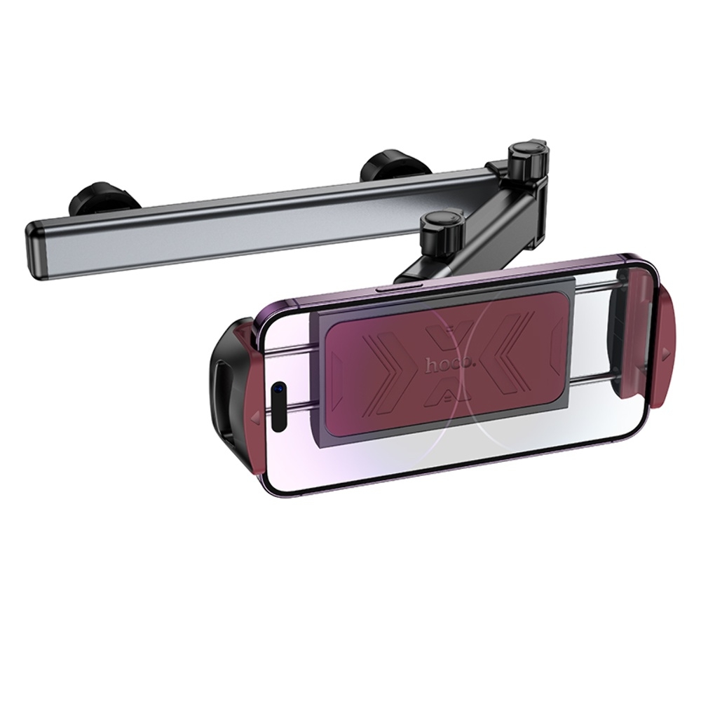 Автодержатель для планшета Hoco H69 black and red