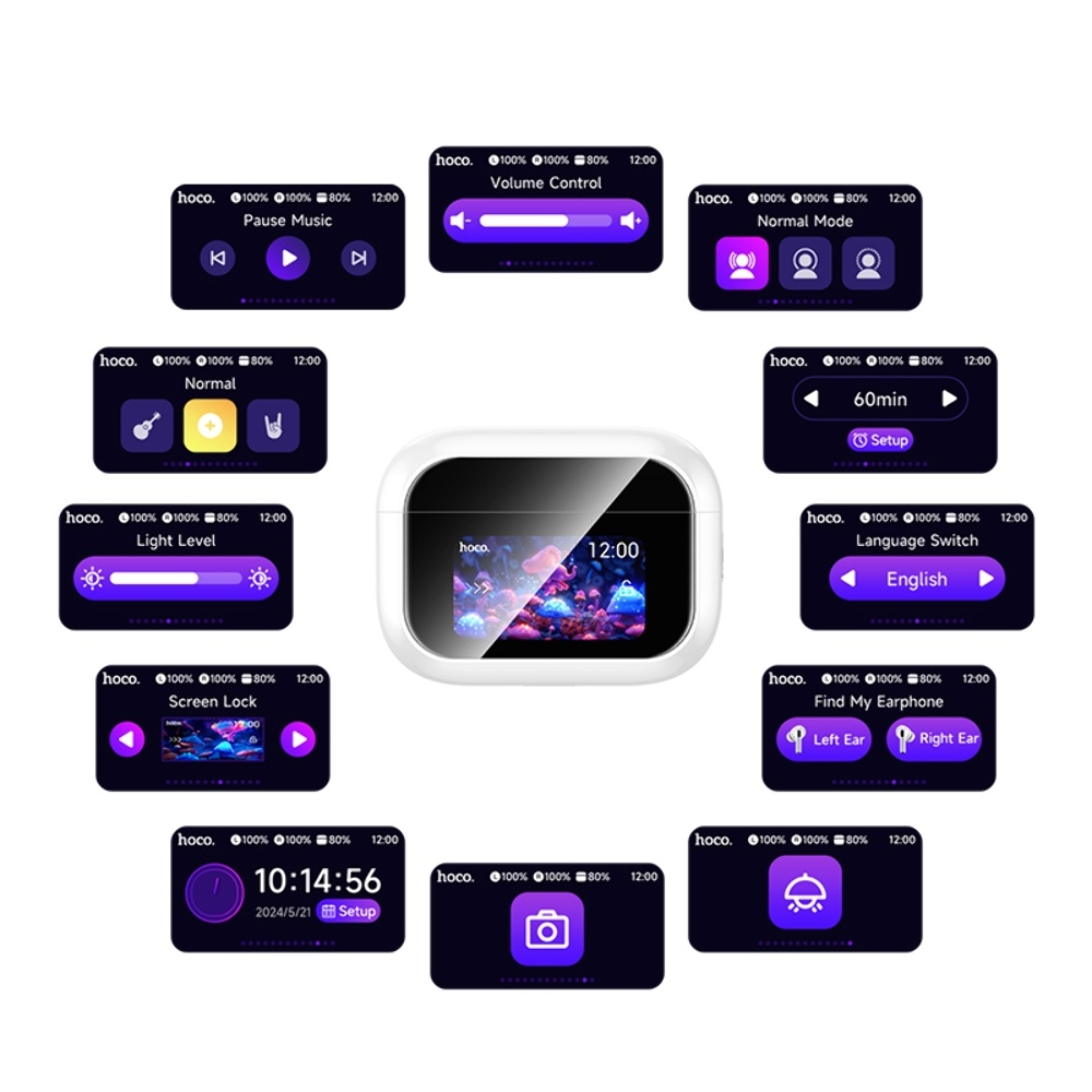 Беспроводные TWS наушники Hoco EW79 вакуумные white