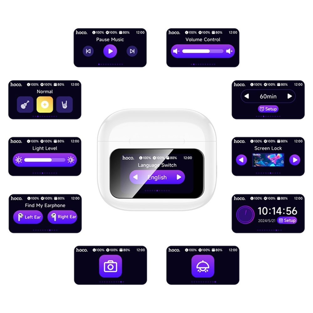 Беспроводные TWS наушники Hoco EW81 вкладыши white