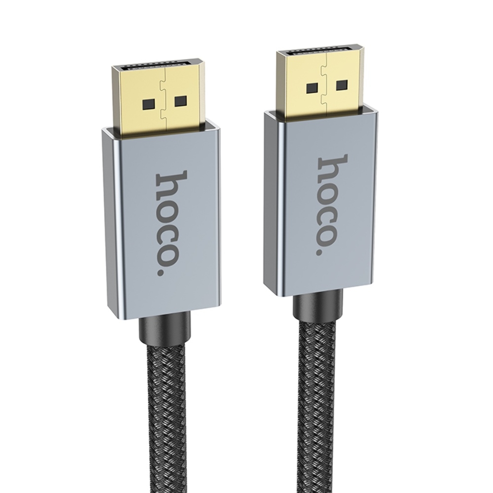Мультимедийный кабель Hoco US04 8K DisplayPort 1.4 3m черный