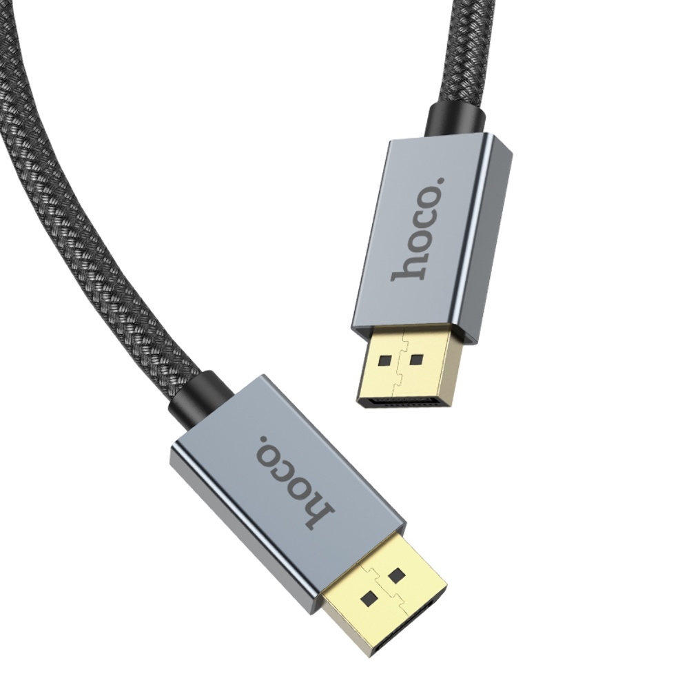 Мультимедийный кабель Hoco US04 8K DisplayPort 1.4 3m черный