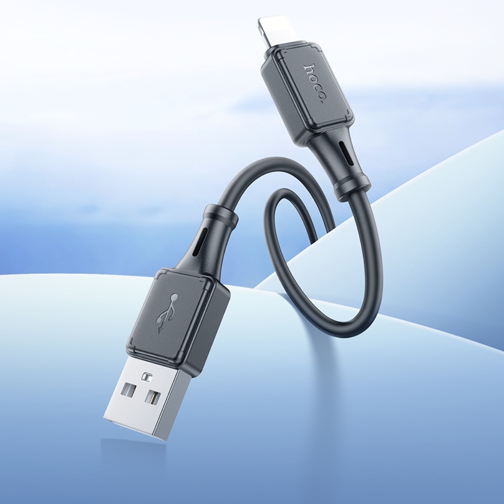 Кабель Hoco X101 USB to Lightning black