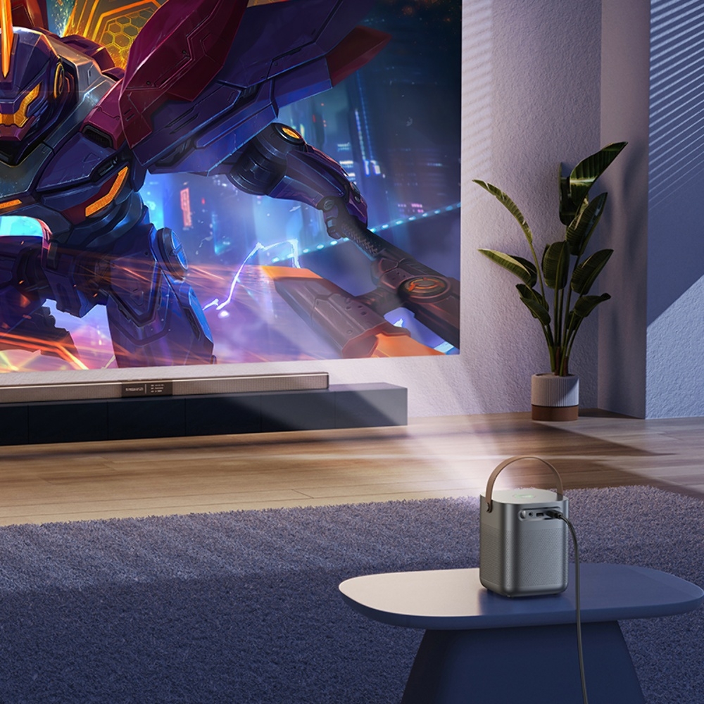 Проектор Hoco DT4 версия Android 720P metal grey