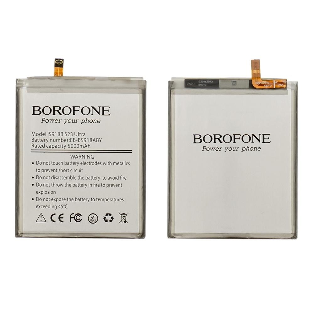 Акумулятор Samsung SM-S918 Galaxy S23 Ultra, EB-BS918ABY, Borofone | 3-12 міс. гарантії | АКБ, батарея, аккумулятор