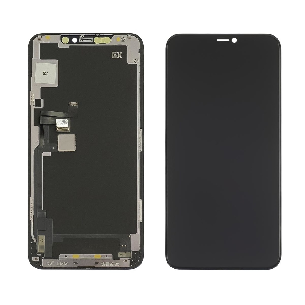 Дисплей Apple iPhone 11 Pro Max, чорний | з тачскріном | High Copy, GX-AMOLED | дисплейный модуль, экран без коробки, техпак