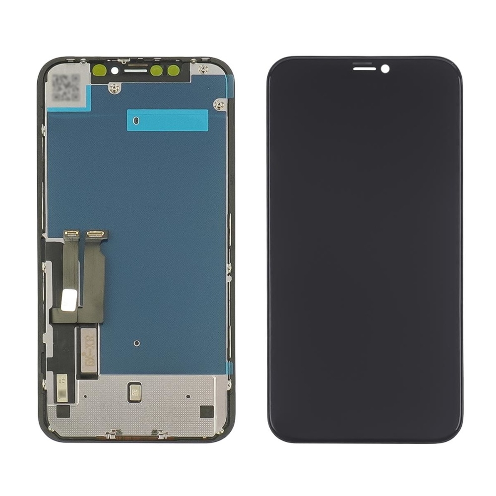 Дисплей Apple iPhone XR, чорний | з тачскріном | High Copy, GX-IN CELL | дисплейный модуль, экран без коробки, техпак