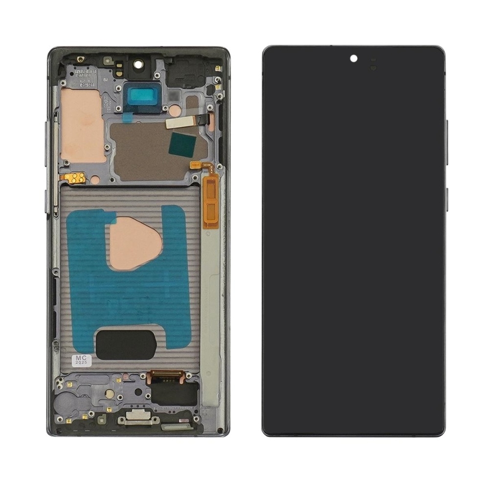 Дисплей Samsung SM-N980 Galaxy Note 20, чорний | з тачскріном | в передній панелі | High Copy, OLED | дисплейный модуль, экран