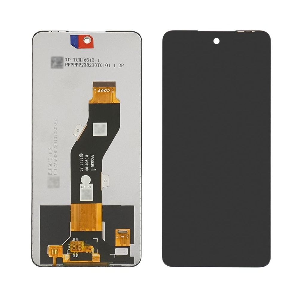 Дисплей Tecno Spark 20C (BG7n), чорний | з тачскріном | Original, Service Pack | дисплейный модуль, экран