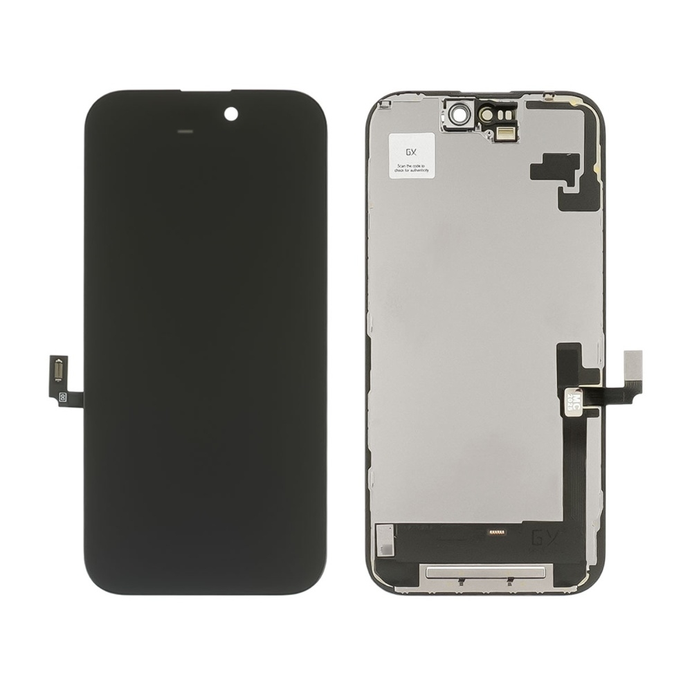 Дисплей Apple iPhone 16, чорний | з тачскріном | High Copy, GX-AMOLED | дисплейный модуль, экран