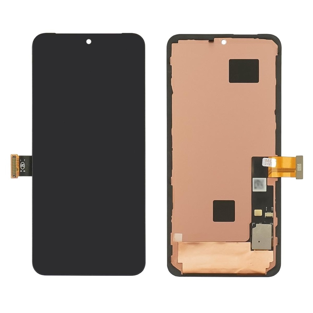 Дисплей Google Pixel 8, GKWS6, G9BQD, GA04851-US, GZPFO, GPJ41, чорний | з тачскріном | High Copy, OLED, с широким ободком | дисплейный модуль, экран