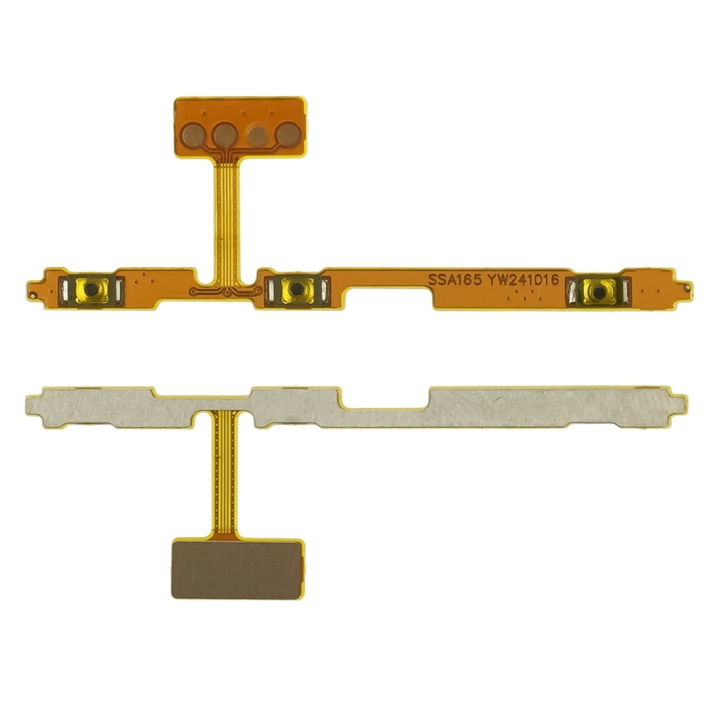 Шлейф Samsung SM-A165 Galaxy A16, SM-A166 Galaxy A16 5G, кнопки включения, кнопок звука (регуляции громкости), боковых клавиш, Original (PRC)