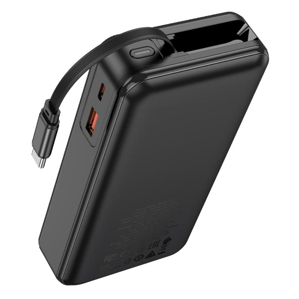 Power bank Hoco Q41 20000mAh 22.5W + кабель Type-C PD 20W black