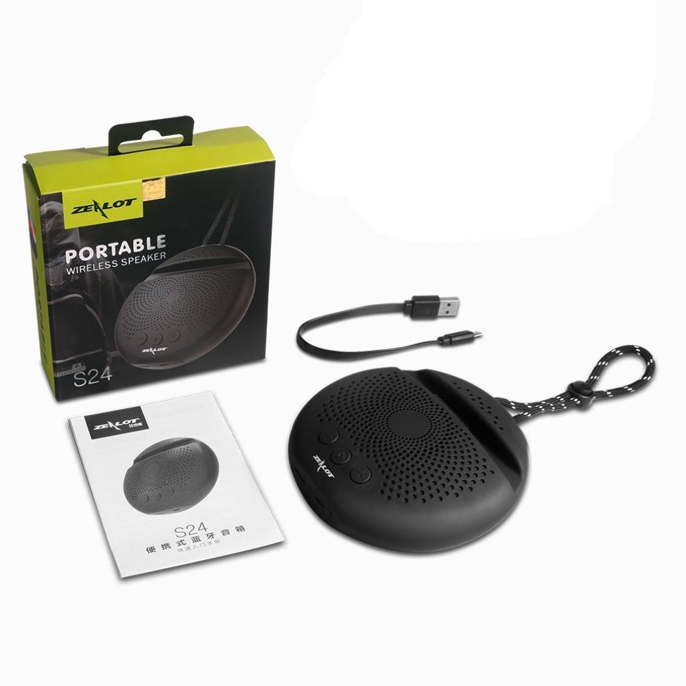 Портативная Bluetooth колонка ZEALOT S24 Black