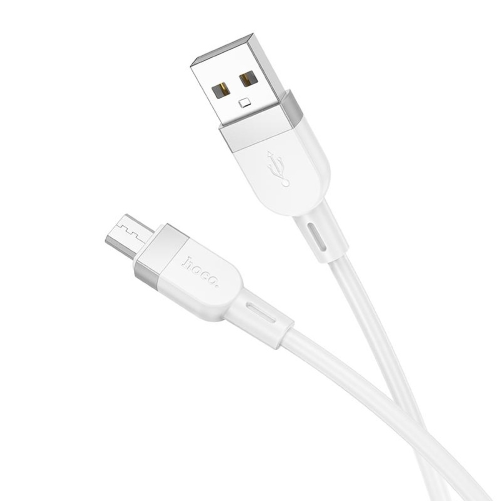 Кабель Hoco X109 USB to MicroUSB 1m white
