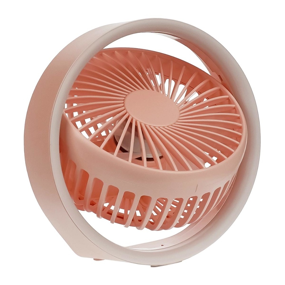 Настольный беспроводной вентилятор GXQC N601 Pink