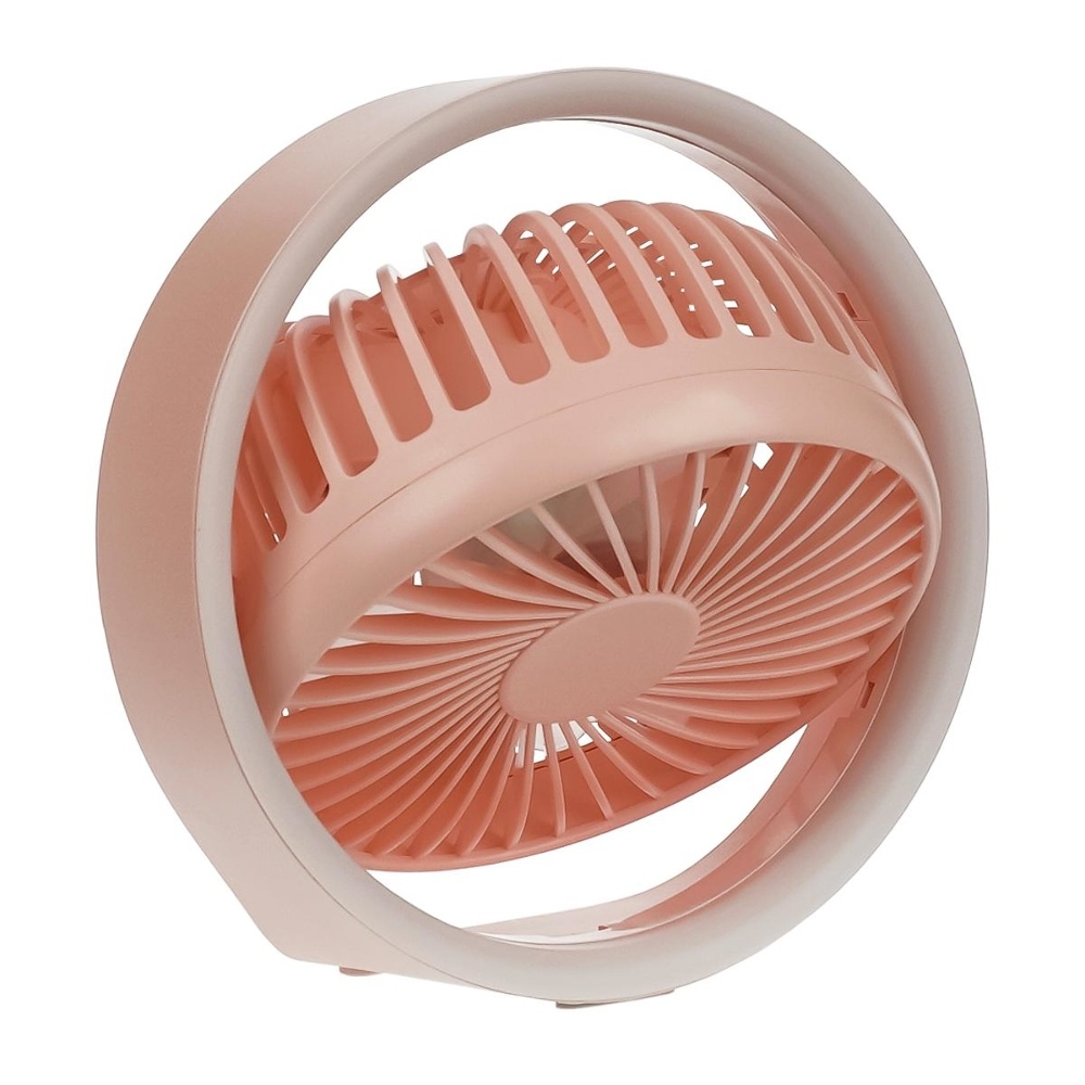 Настольный беспроводной вентилятор GXQC N601 Pink