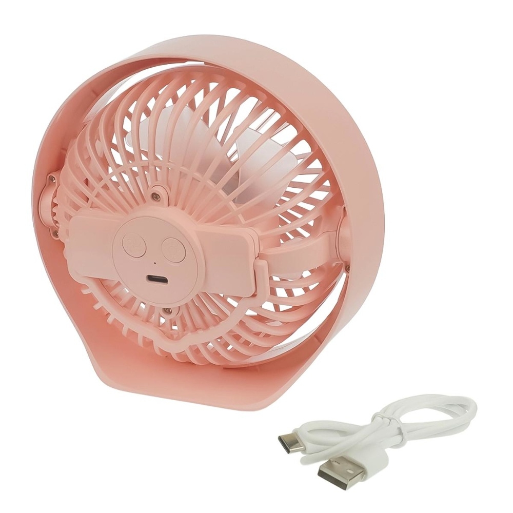 Настольный беспроводной вентилятор GXQC N601 Pink