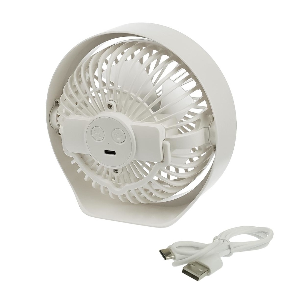 Настольный беспроводной вентилятор GXQC N601 White