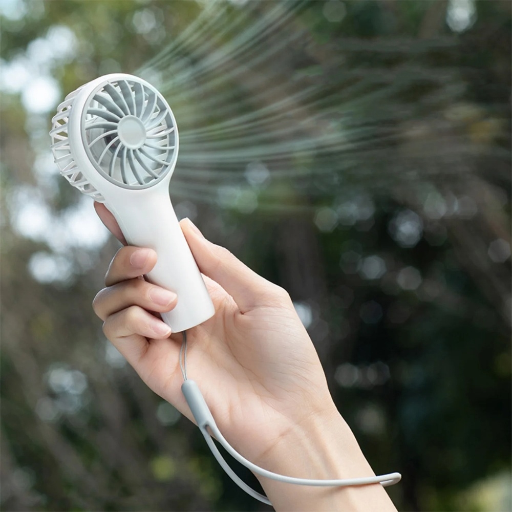 Ручной беспроводной вентилятор GXQC N605 White