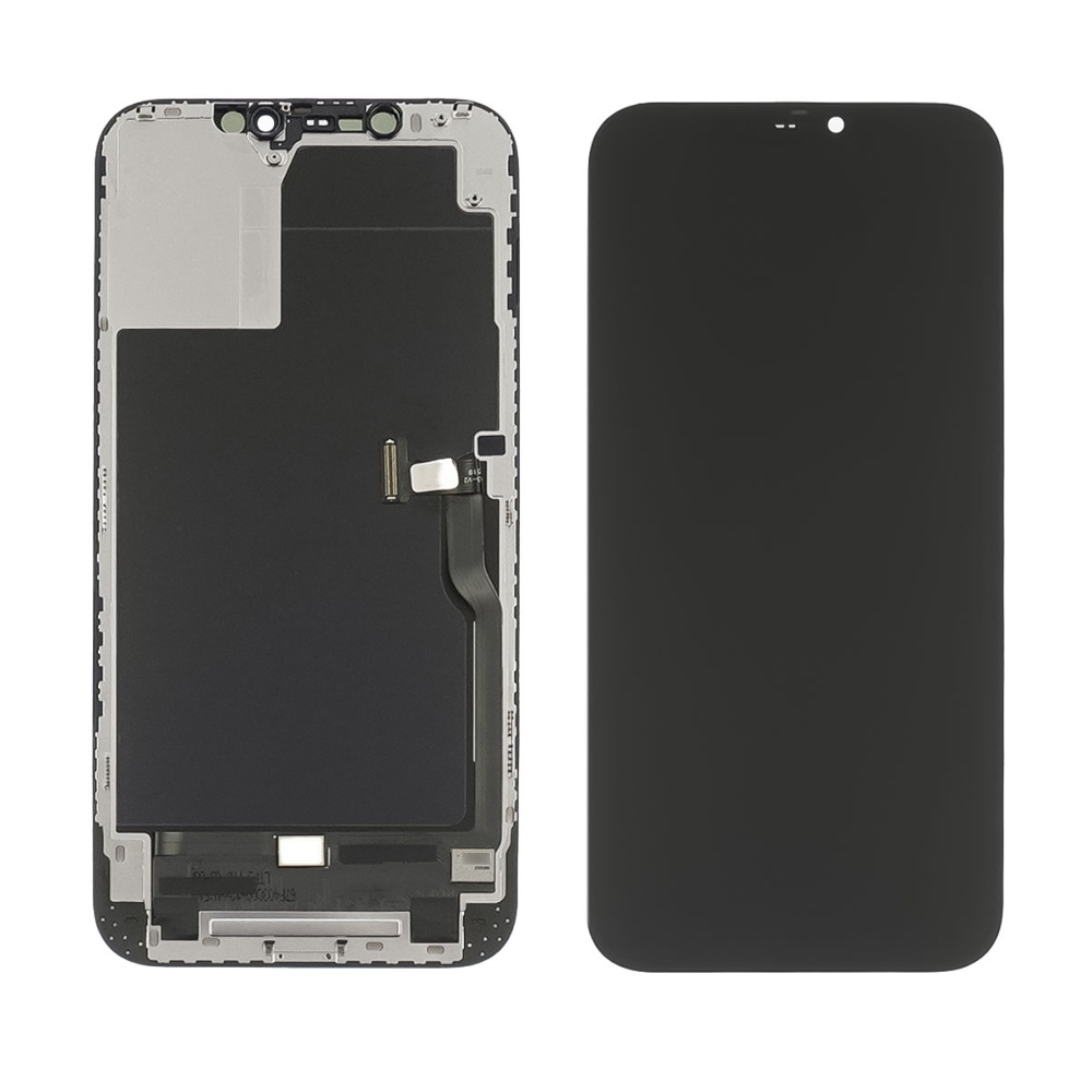 Дисплей Apple iPhone 12 Pro Max, чорний | з тачскріном | High Copy, ZY-IN CELL HD+, без коробки, техпак | дисплейный модуль, экран