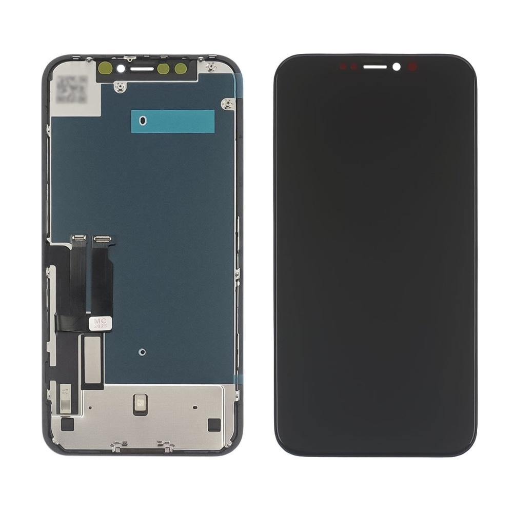 Дисплей Apple iPhone XR, чорний | з тачскріном | High Copy, ZY-IN CELL HD+, без коробки, техпак | дисплейный модуль, экран