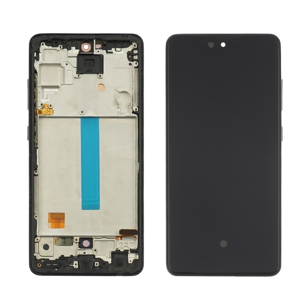 Дисплей Samsung SM-A525 Galaxy A52, SM-A526 Galaxy A52 5G, чорний | з тачскріном | в передній панелі | High Copy, OLED | дисплейный модуль, экран