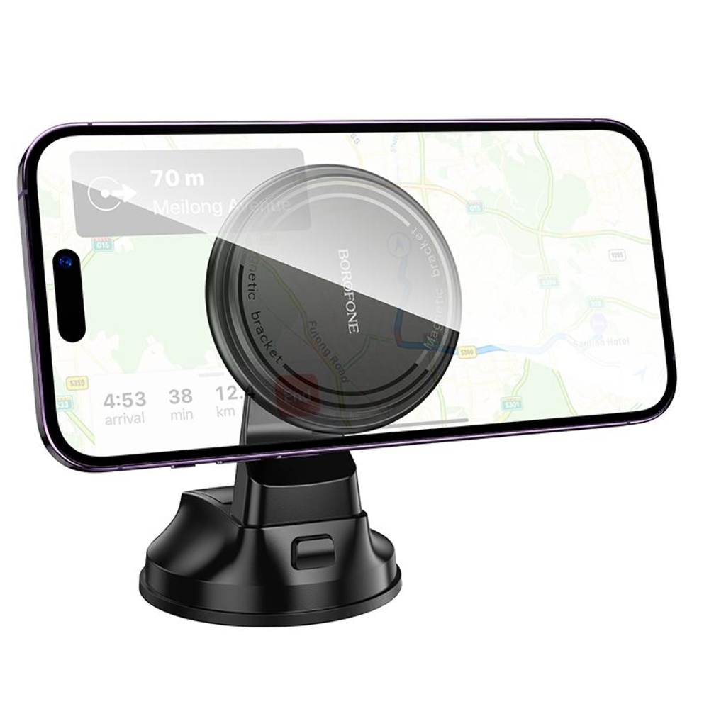 Автодержатель Borofone BH136 магнитный black