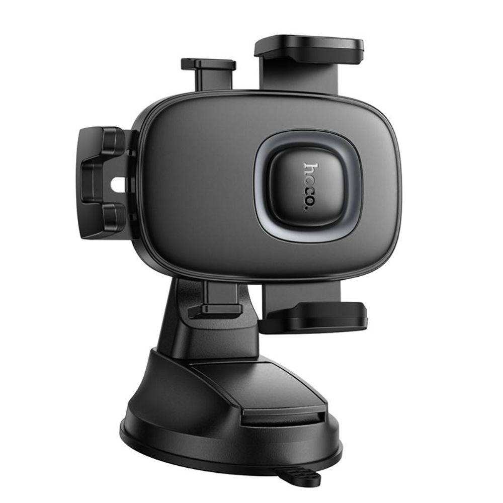 Автодержатель Hoco H76 black metal gray