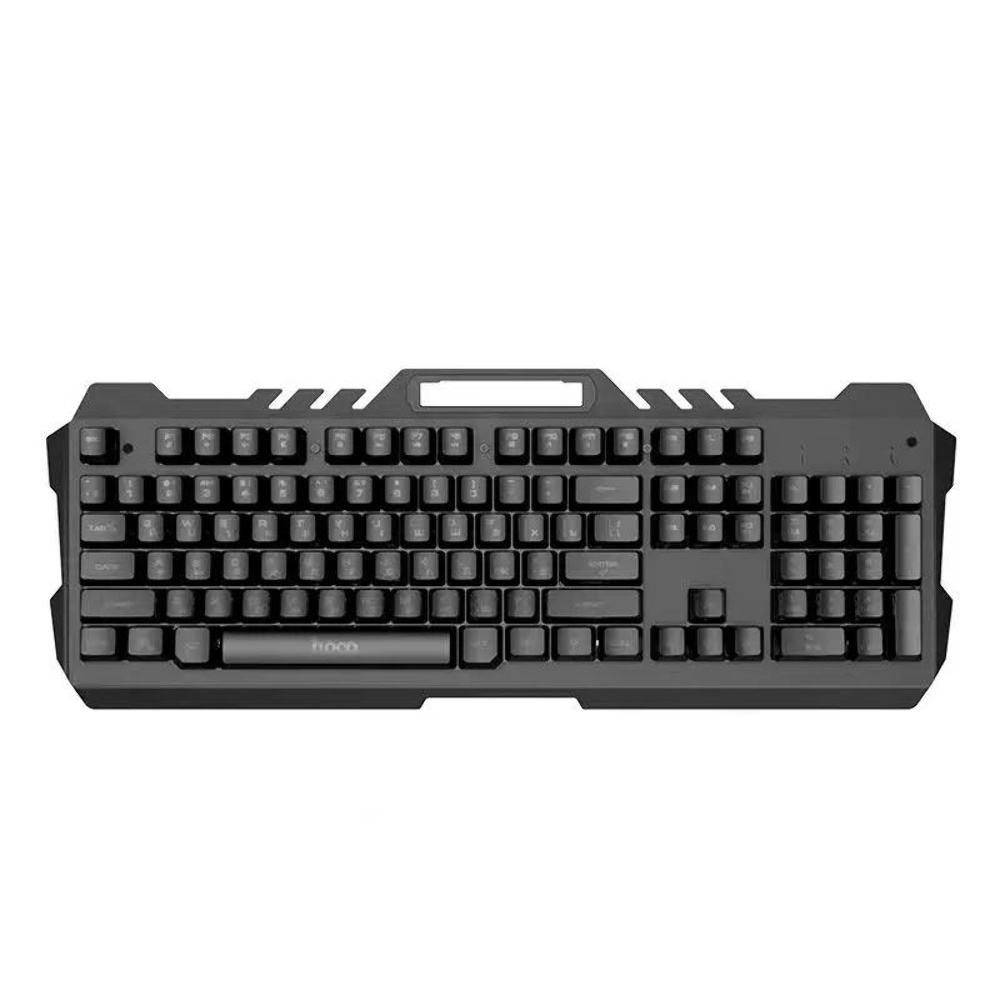 Комплект клавиатура и мышь Hoco DI16 (ENG/ РУС) с RGB подсветкой black