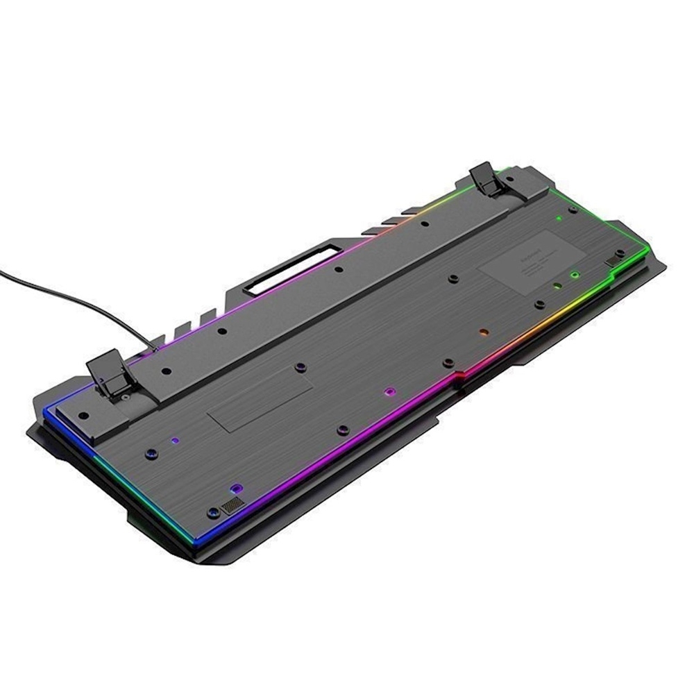 Комплект клавиатура и мышь Hoco DI16 (ENG/ РУС) с RGB подсветкой black