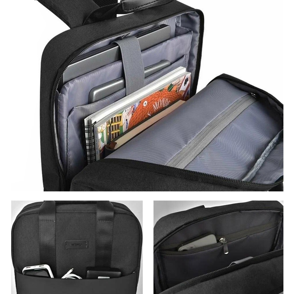 Рюкзак для ноутбука Wiwu Minimalist Backpack 15.6