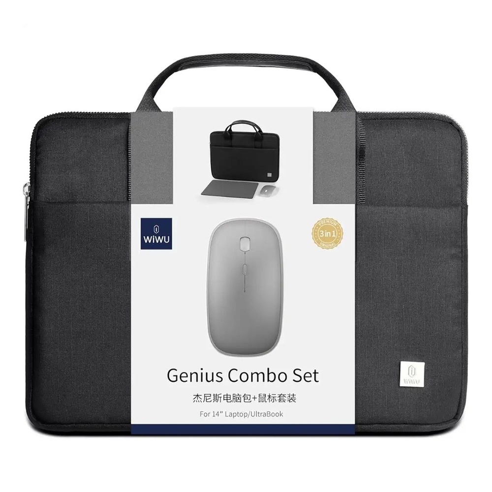 Сумка для ноутбука Wiwu Genius Combo Set 15.6
