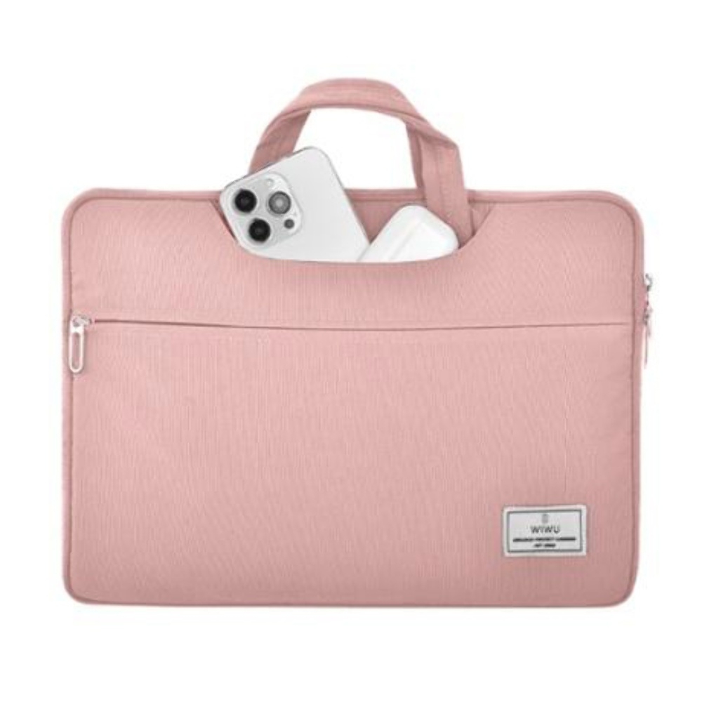 Сумка для ноутбука Wiwu Vivid Laptop Handbag 14'' Pink