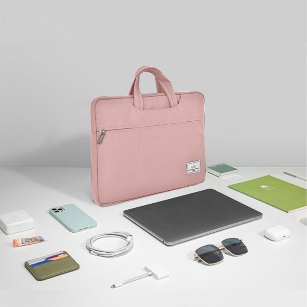Сумка для ноутбука Wiwu Vivid Laptop Handbag 15.6'' Pink