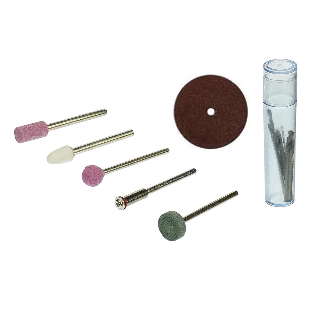 Бормашина в кейсе Aida A-061 (набор насадок для гравировки, шлифовки, полировки, 12V 1A 20W)