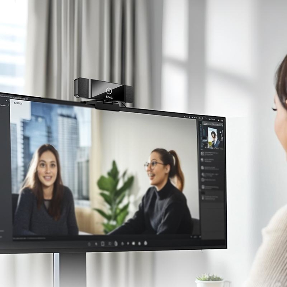 Веб-камера Hoco D100 black