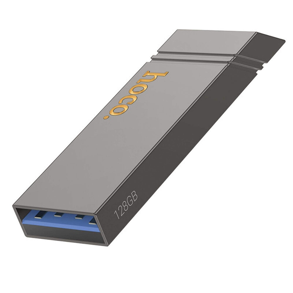 USB накопитель Hoco UD13 128GB Wise Type-C/ USB3.2 metal gray