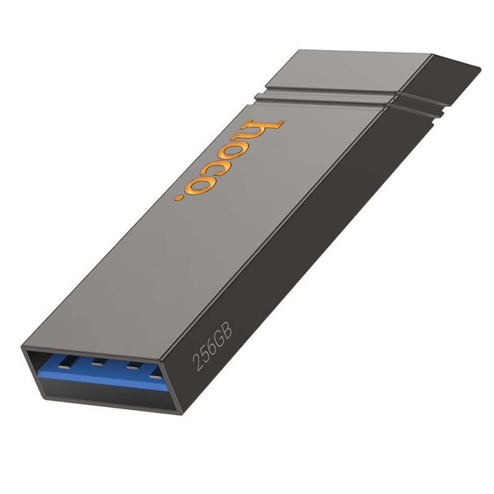 USB накопитель Hoco UD13 256GB Wise Type-C/ USB3.2 metal gray