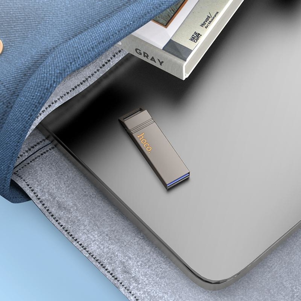USB накопитель Hoco UD13 64GB Wise Type-C/ USB3.2 metal gray