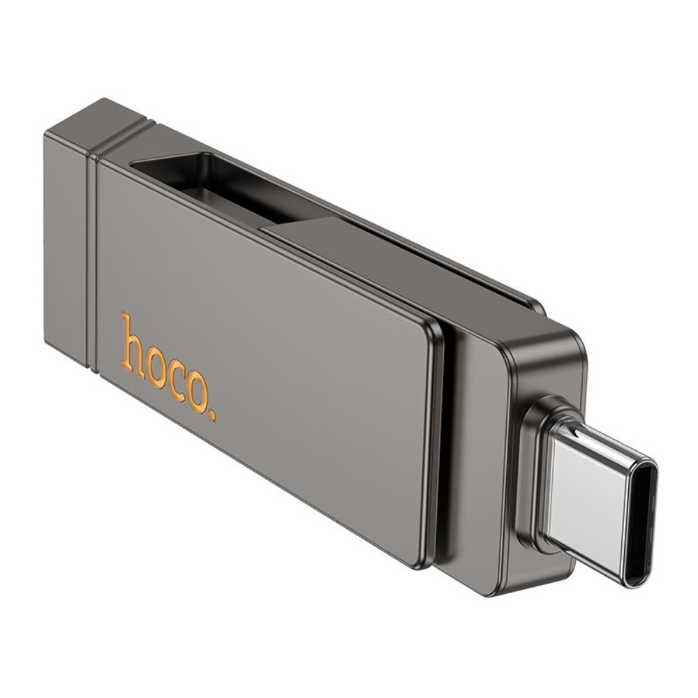 USB накопитель Hoco UD15 256GB Wise Type-C/ USB3.2 metal gray