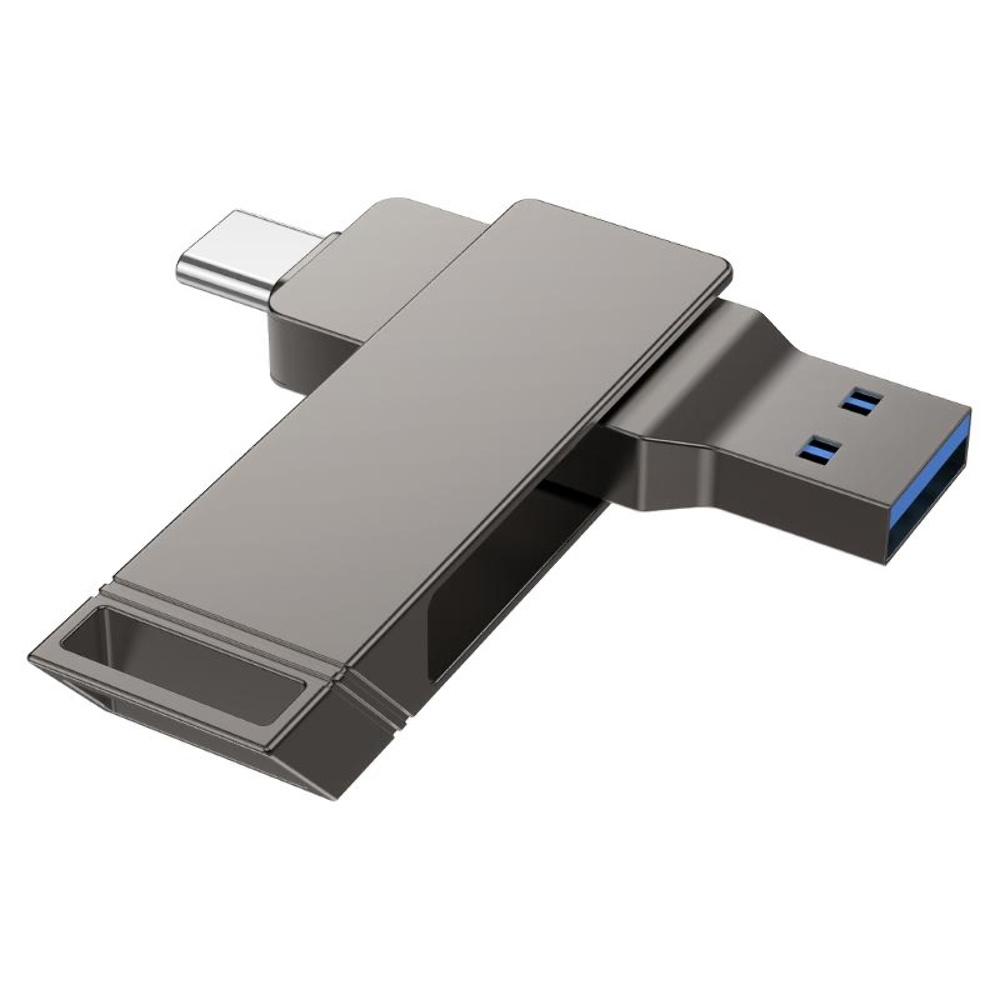 USB накопитель Hoco UD15 32GB Wise Type-C/ USB3.2 metal gray