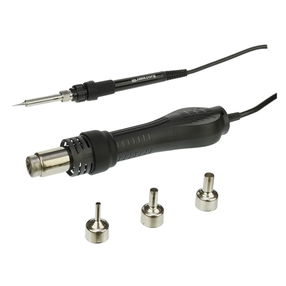 Паяльная станция Kaisi 863D, фен, паяльник, блок питания 15V 3A, USB A 5V 2A