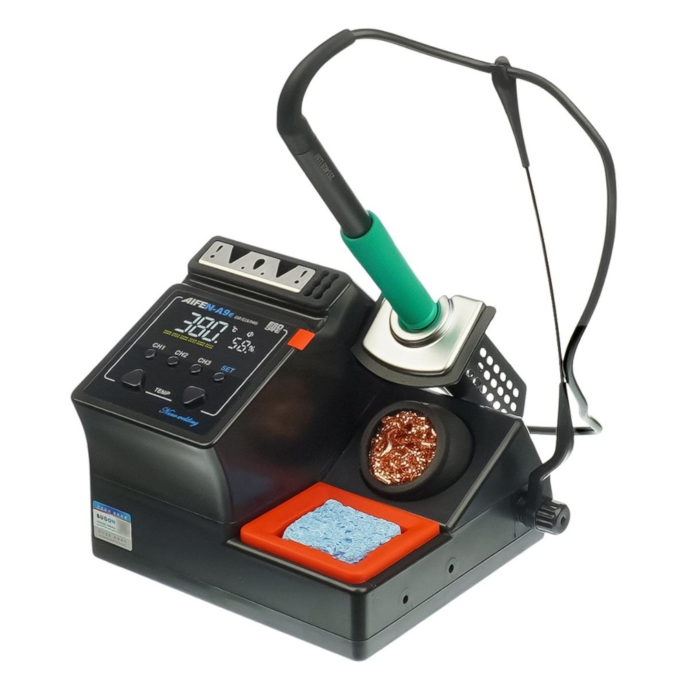 Паяльная станция прецизионная Aifen A9e-245 (паяльник стандарта JBC 245, 3 канала памяти, 160W, 100C - 450C)