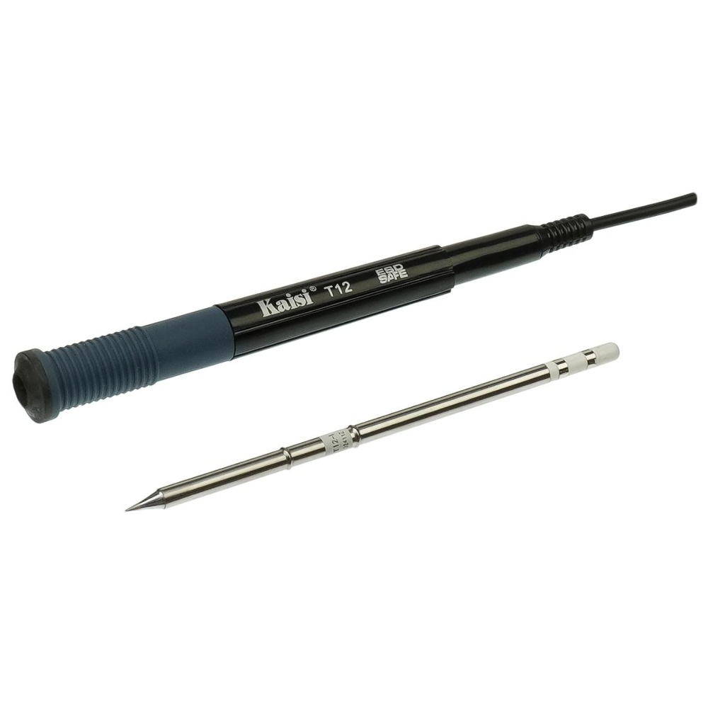 Паяльная станция прецизионная Kaisi 8512P, фен, паяльник T12, цифровая индикация