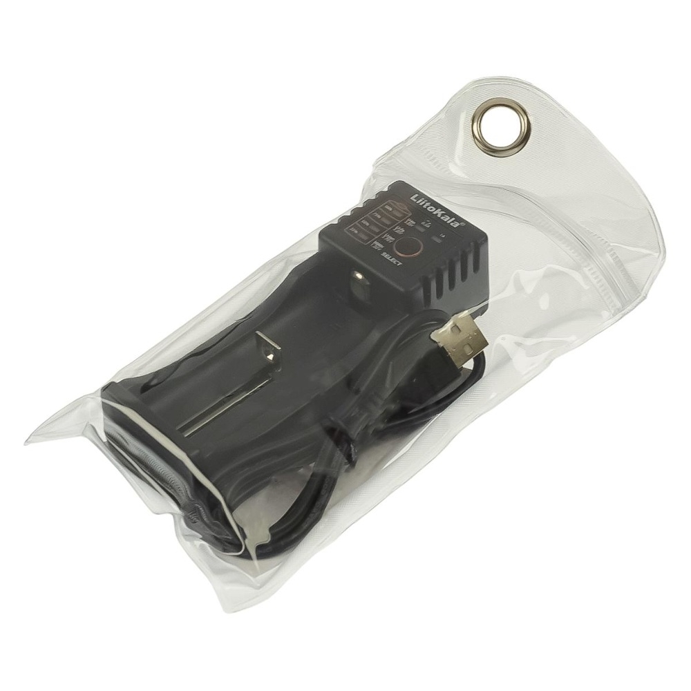 Универсальное зарядное устройство LiitoKala Lii-100B для аккумуляторов 18650/ АА/ ААА и других, 1 слот