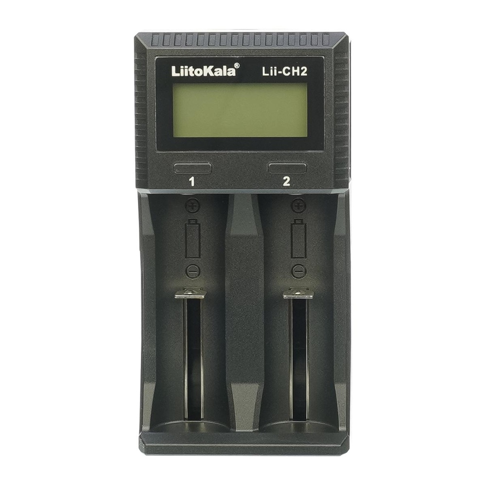 Универсальное зарядное устройство LiitoKala Lii-CH2 для аккумуляторов 18650/ АА/ ААА и других, 2 слота
