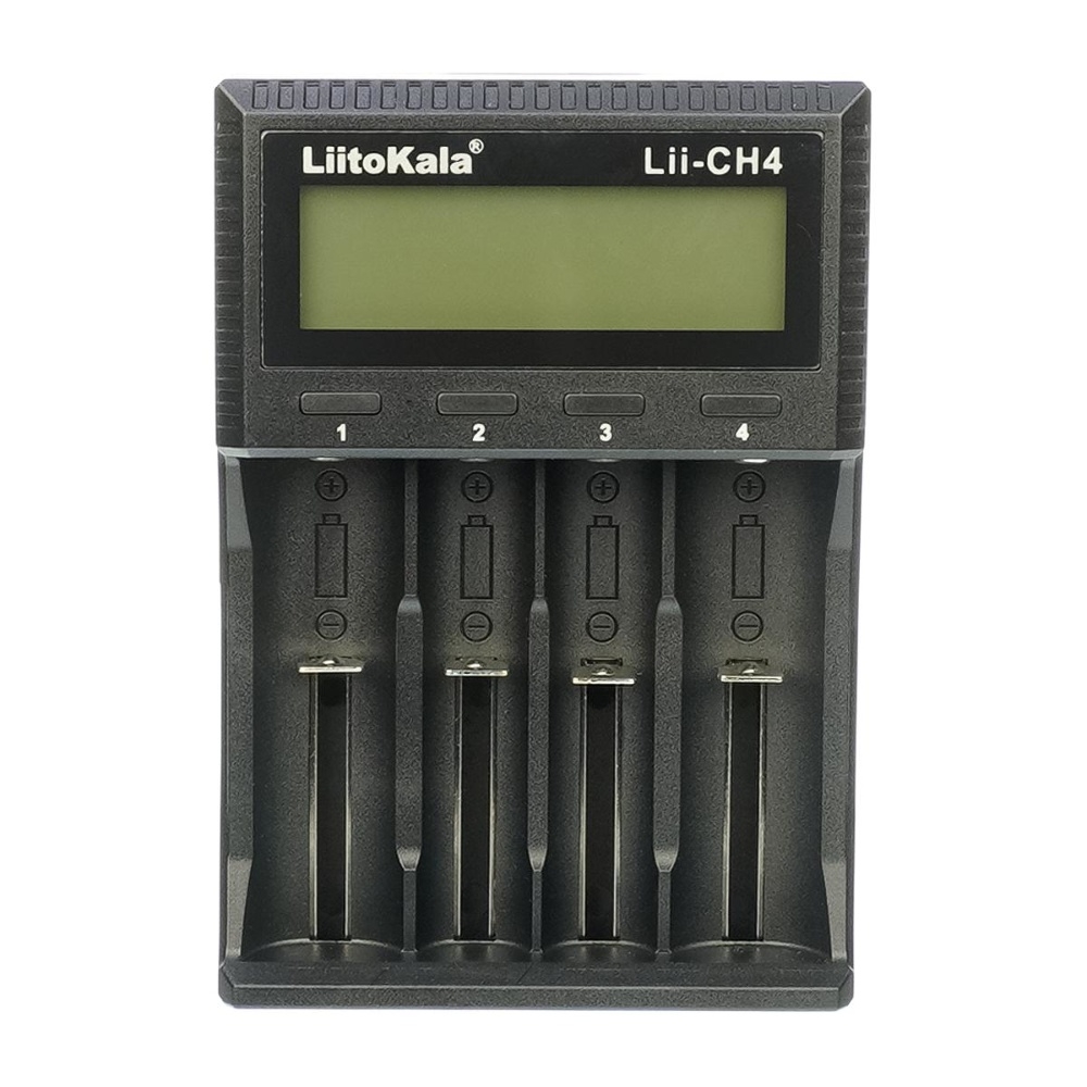 Универсальное зарядное устройство LiitoKala Lii-CH4 для аккумуляторов 18650/ АА/ ААА и других, 4 слота