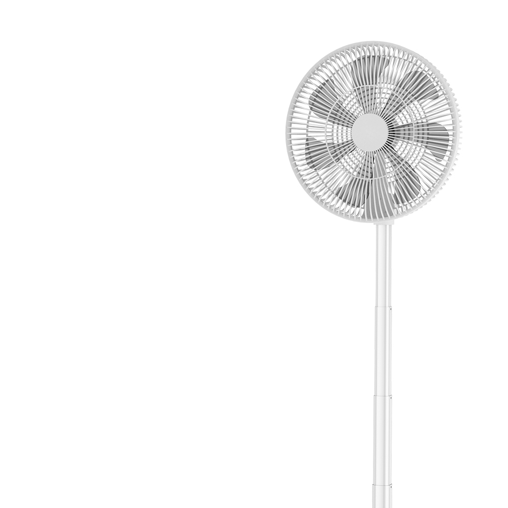 Настольный/ напольный беспроводной вентилятор GXQC D1201 white