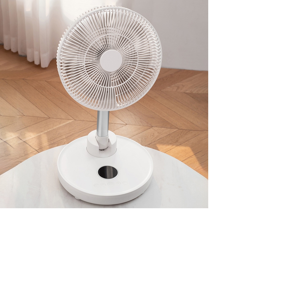 Настольный/ напольный беспроводной вентилятор GXQC D1201 white